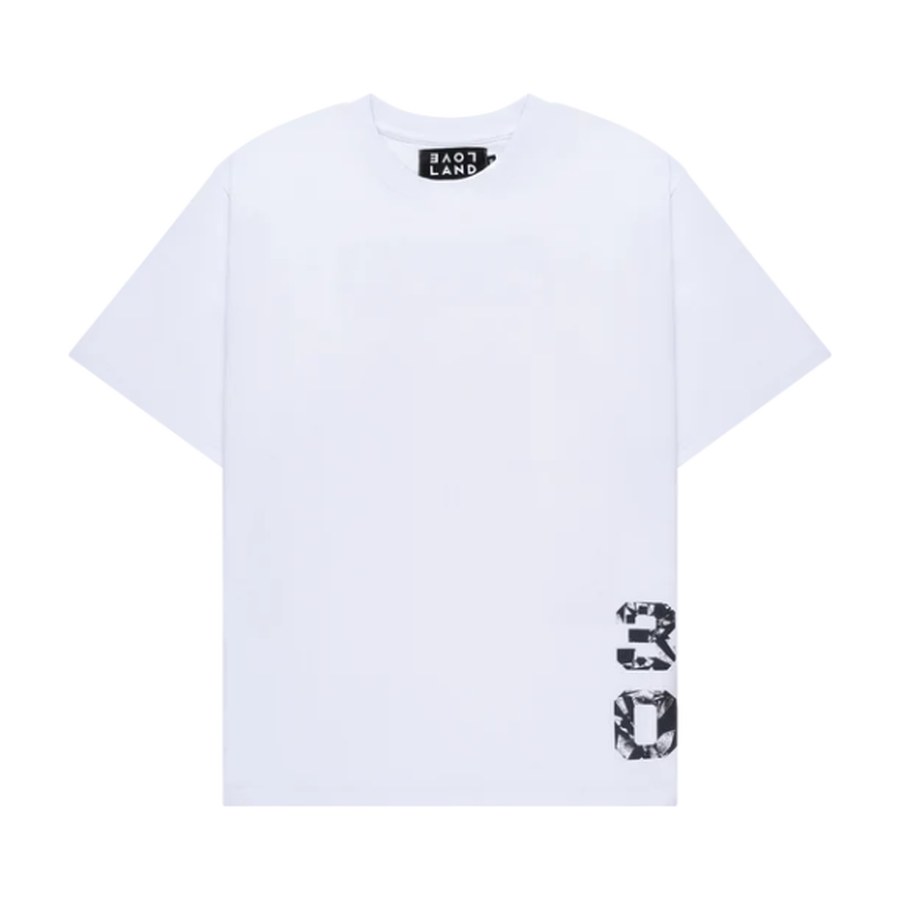 Loveland 30 years tee, white, front