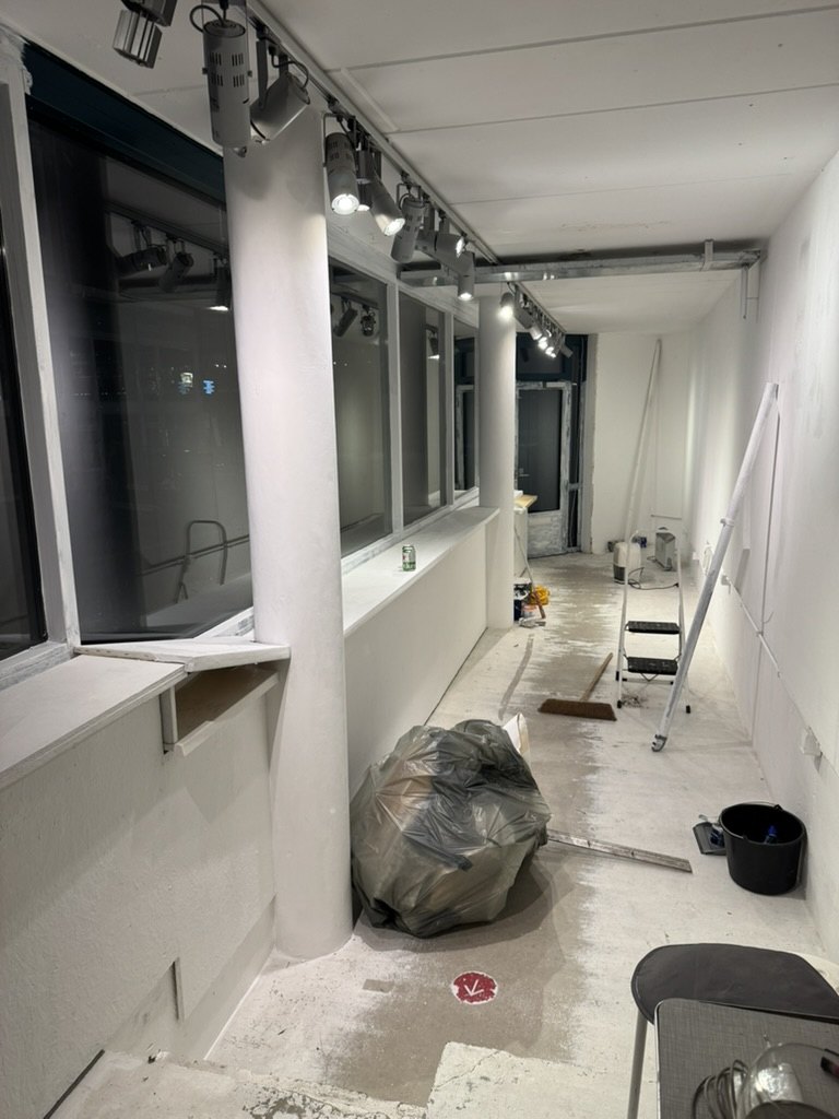 The making of the room: Stripping back